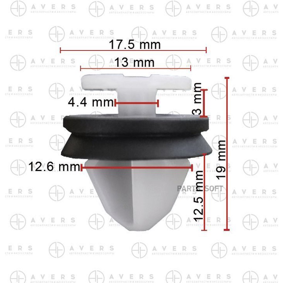 Саморез Avers 7703017090 - AVERS None None